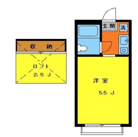 エミュー千歳台の物件間取画像